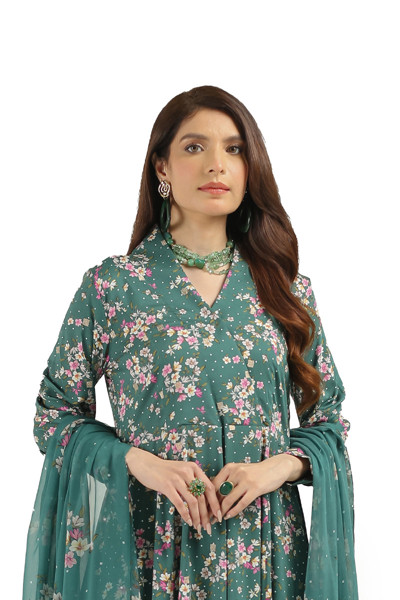 Bareeze PR1516 Green Winter Fall 2024