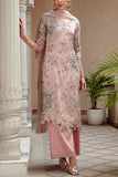 Osaa by Adarsh Pink embroidered kurta set Online Shopping