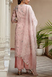 Osaa by Adarsh Pink embroidered kurta set Online Shopping