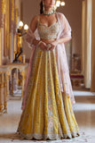 Osaa by Adarsh Honey gold embroidered lehenga set Online Shopping