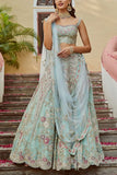 Osaa by Adarsh Pastel embroidered lehenga set Online Shopping