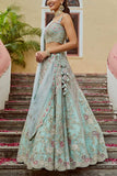 Osaa by Adarsh Pastel embroidered lehenga set Online Shopping