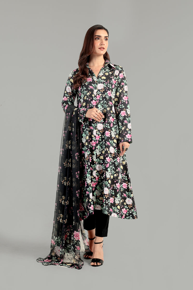 Bareeze | PR1503 Black 2024 designer suit | Original.pk Original Brand Bareeze | PR1503 Black 2024 designer suit | Original.pk Original Brand