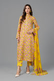 Bareeze PR1559 Yellow Winter Fall 2024