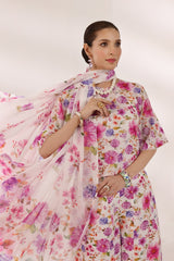 Bareeze Printed PR1655 Pink  Online Shopping