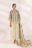 Bareeze Printed PR1684 Beige  Online Shopping
