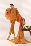 Bareeze Printed PR1688 Mustard  Online Shopping