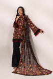 Bareeze Printed PR1690 Black  Online Shopping