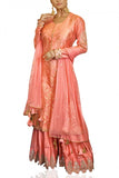 RAR Studio Pink embellished sharara set Online Shopping