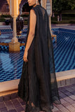 Ridhima Bhasin Black pre-draped sari set Online Shopping