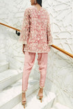 Ridhima Bhasin Pink embroidered kurta set Online Shopping