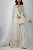 Ritika Mirchandani Ivory sharara set Online Shopping