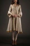 Rohit Bal Ivory embroidered kalidar kurta set Online Shopping