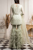 Seema Thukral Mint green embellished gharara set Online Shopping