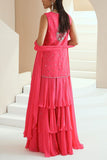 Seema Thukral Pink embellished kurta set Online Shopping