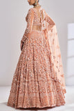 Seema Gujral Copper floral embellished lehenga set Online Shopping