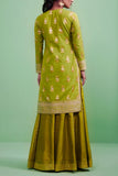 Shyam Narayan Prasad Green embroidered sharara set Online Shopping