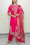 Sheetal Batra Pink embroidered kurta set Online Shopping