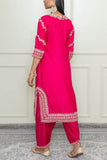 Sheetal Batra Pink embroidered kurta set Online Shopping