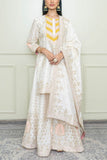 Sheetal Batra Ivory embellished sharara set Online Shopping