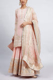 Sheetal Batra Soft pink gharara set Online Shopping