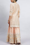 Sheetal Batra Peach kurta gharara set Online Shopping