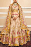 Sheetal Batra Rose pink embroidered lehenga set Online Shopping