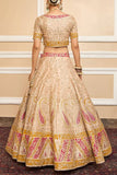 Sheetal Batra Rose pink embroidered lehenga set Online Shopping