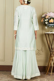 Sheetal Batra Green kurta gharara set Online Shopping