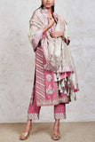 Sue Mue Pink embroidered kurta set Online Shopping