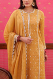 Trisvaraa Yellow embroidered sharara set Online Shopping