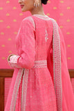 Trisvaraa Pink embroidered kurta set Online Shopping