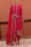 Trisvaraa Pink embroidered kurta set Online Shopping