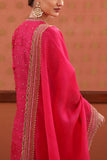 Trisvaraa Pink embroidered kurta set Online Shopping