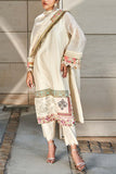 Varun Bahl Ivory chanderi kurta set Online Shopping