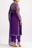 Vvani by Vani Vats Purple embellished kurta set Online Shopping