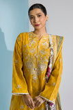 Embroidered Kurta Dupatta Trouser - 2061 Zellbury Brand Original Fabrics