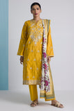 Embroidered Kurta Dupatta Trouser - 2061 Zellbury Brand Original Fabrics