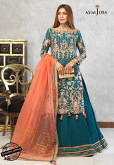 AJLE-18 Asim Jofa Chiffon Volume 2 2021