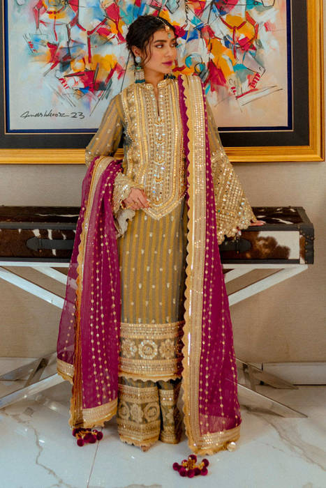 Mohsin Naveed Ranjha Sona Rafiq in Nawab Sahiba Zarlish Wedding Festiv ...