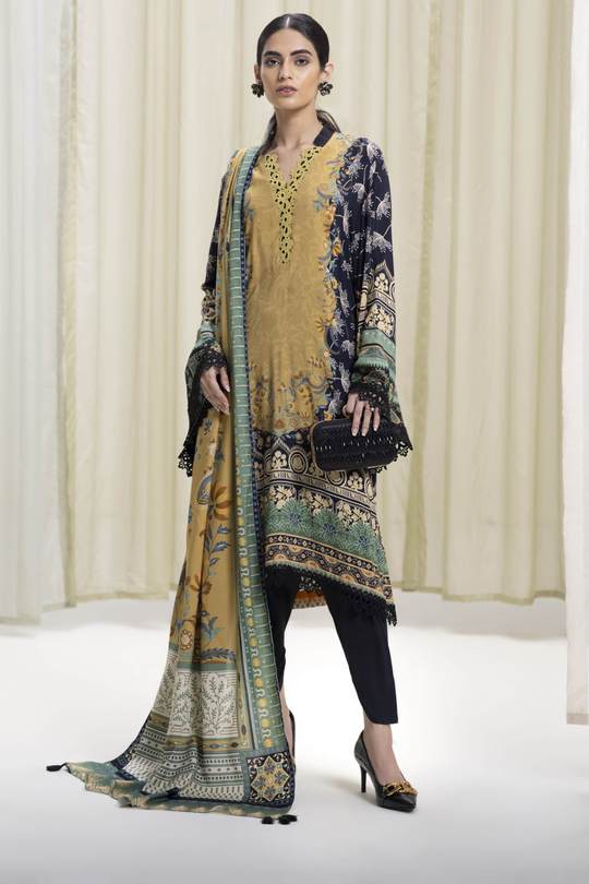 Rhaenia Sapphire Viscose Linen Collection 2021