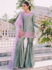 Zainab Chottani Minty Amethyst Eid Collection 2021