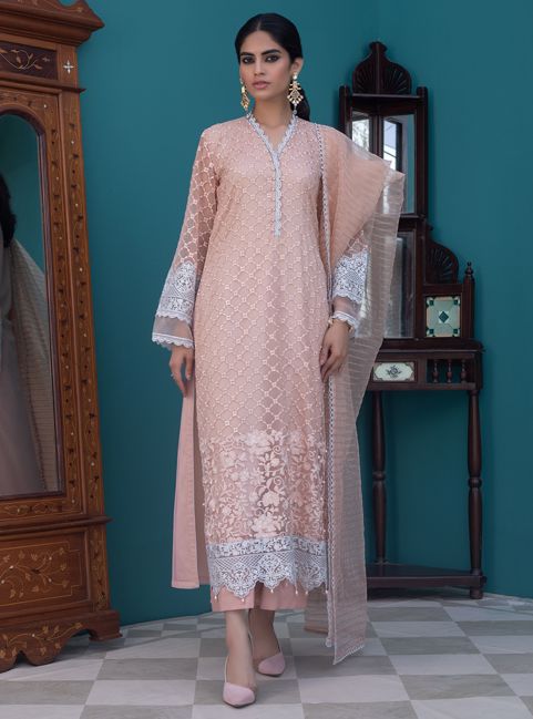 Zainab Chottani Pink Pearl Eid Collection 2021