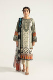 Sapphire U3E DY22V5 7 3 Piece Embroidered Cotton Suit Intermix Collection 2022 Online Shopping