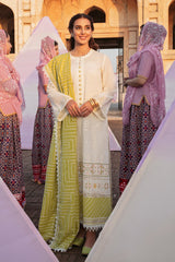 Cross Stitch ECRU DAB 3PC Meharbano Lawn 2022 Online Shopping