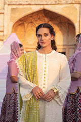 Cross Stitch ECRU DAB 3PC Meharbano Lawn 2022 Online Shopping