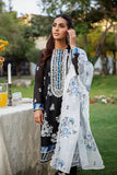 Cross Stitch Raven Dusk 3pc Meharbano Lawn 2022 Online Shopping