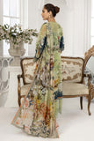 Adan Libas Olive Green Chikankari Lawn 3PC 2022 Online Shopping