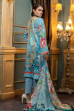 Adan Libas Grey Blue Embroidered & Printed Lawn 2022 Online Shopping
