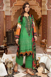 Zebaish Green Rose Schiffli Embroidered Lawn 2022 Online Shopping